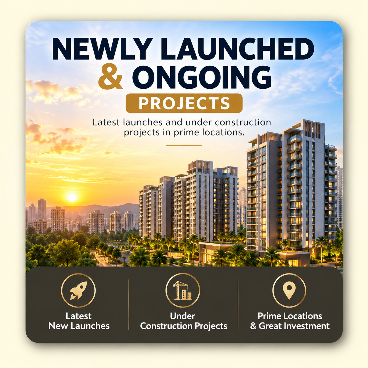 Newly Launched and Ongoing Projects